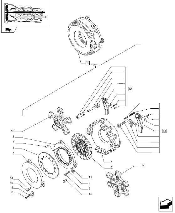 5093019 - ремонтный комплект