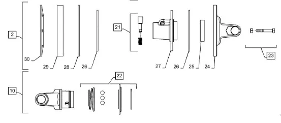 87548007 - крестовина